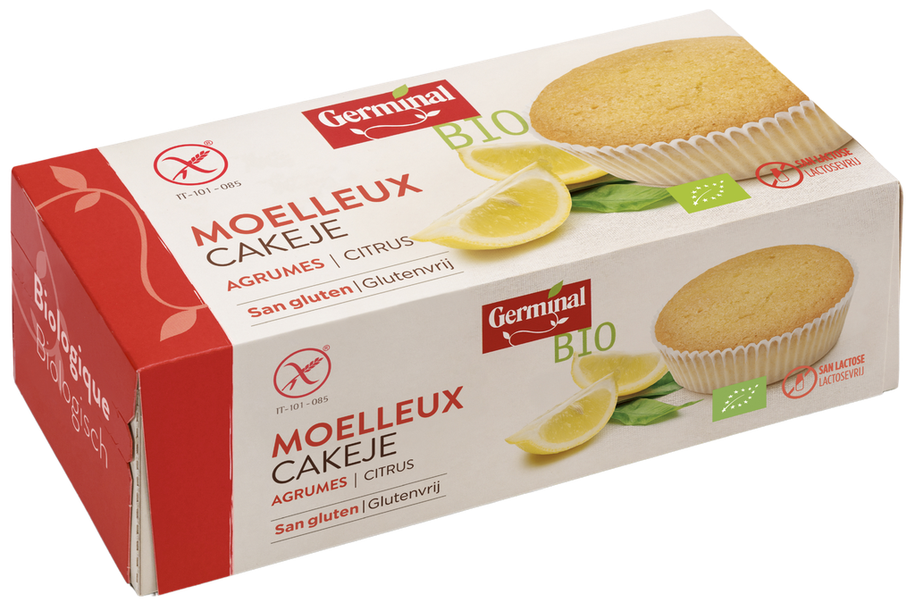 Moelleux aux agrumes BIO 12 x 180 g