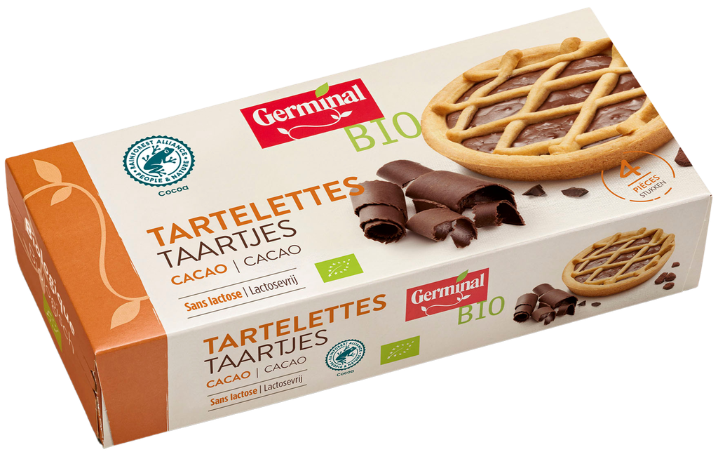 Tartelette au cacao BIO 12 x 200 g