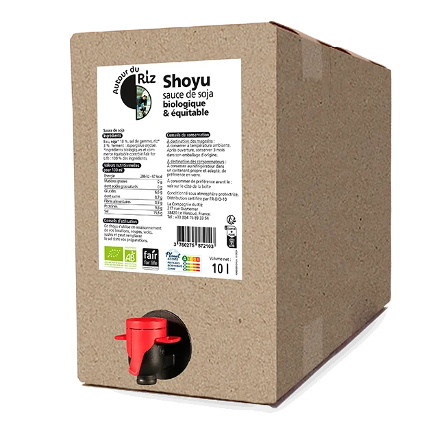Shoyu sauce soja BIO - 10 litres