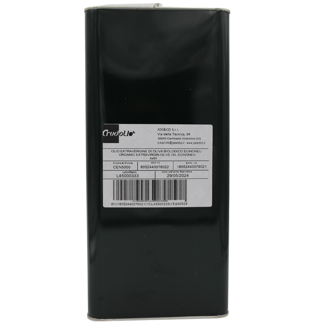 Huile d'olive origine Espagne BIO 5L