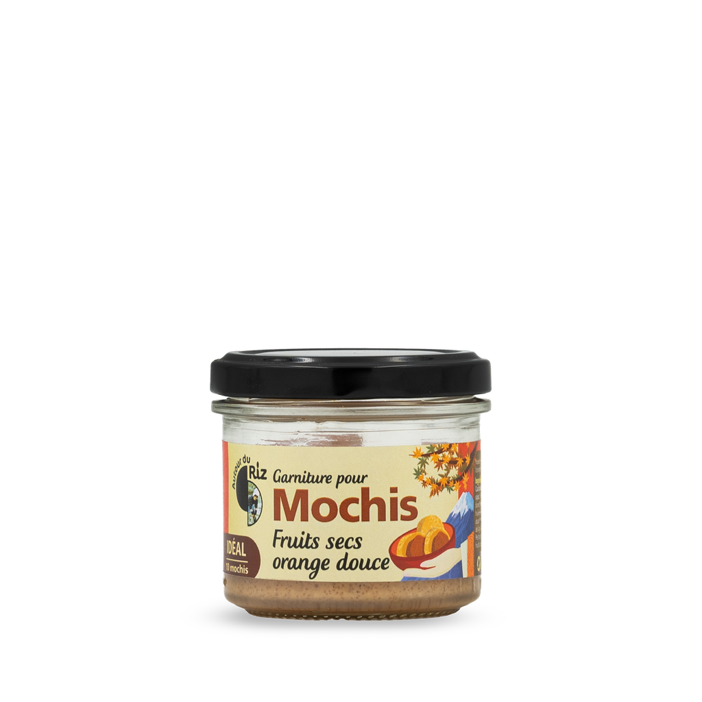 Garniture pour mochis Fruits secs & Orange douce BIO 6 x 100gr