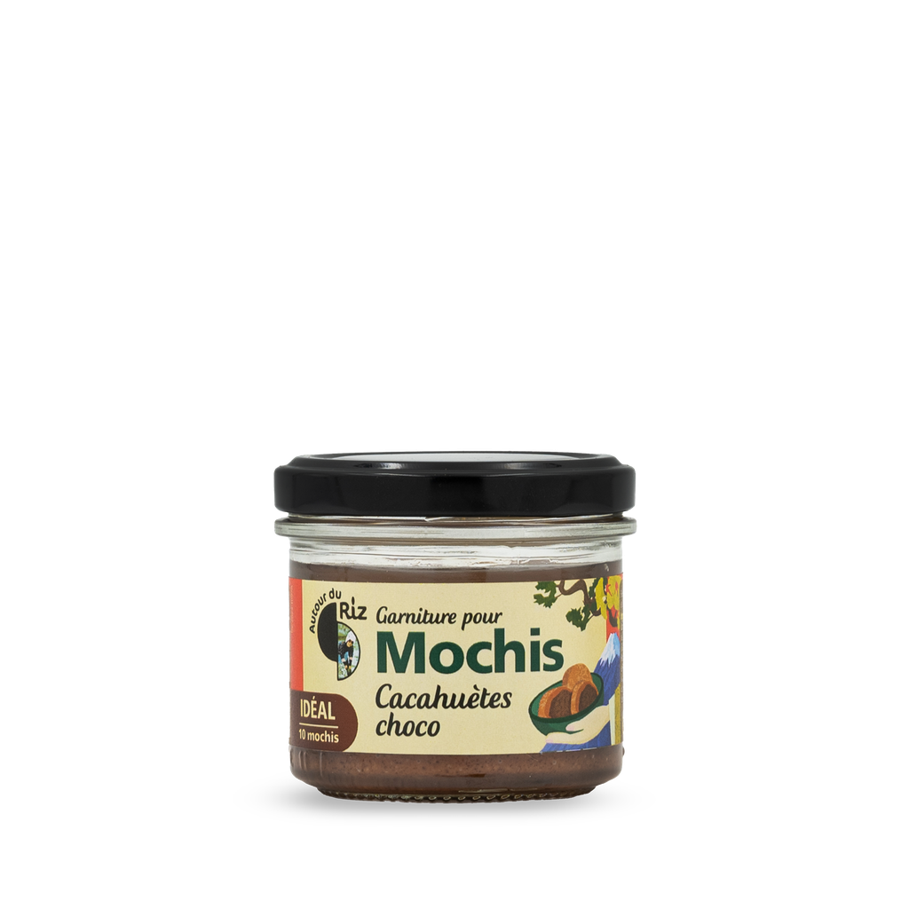 Garniture pour mochis Cacahuètes Choco BIO 6 x 100gr