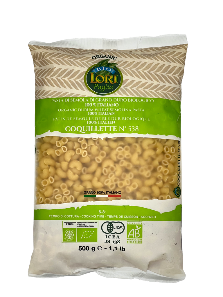 Coquillette BIO 24 x 500g