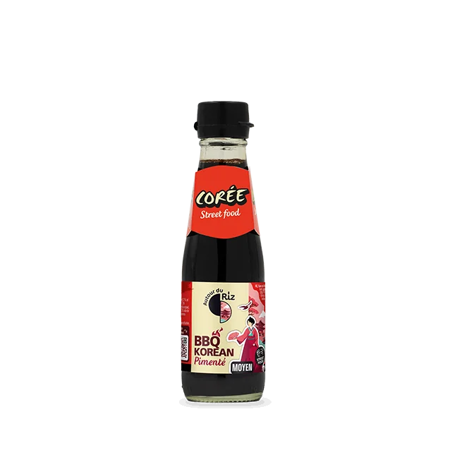 BBQ Korean sauce BIO 200ml — Carton de 6 pces