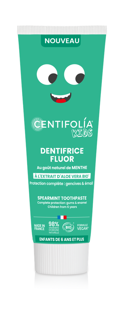 Dentifrice fluor menthe kids BIO 12 x 75ml