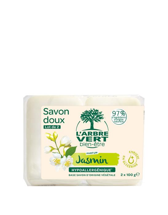 Savon doux Jasmin 24 x 90 g