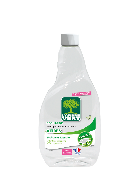 Recharge nettoyant spray vitre 10 x 740ml