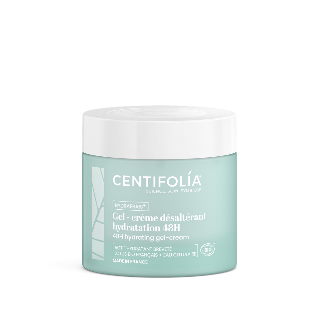 Gel-crème désaltérant HYDRA 48H BIO 50ml — Carton de 6 pces