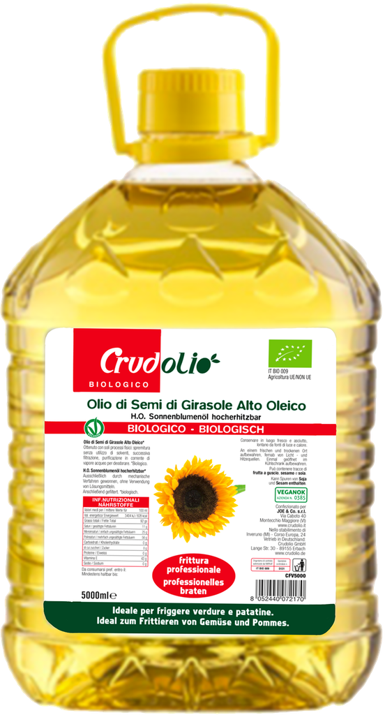 Huile de tournesol oléique BIO 2x5L