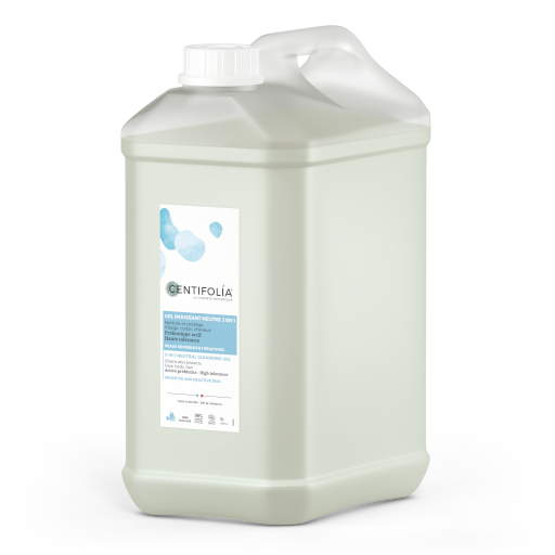Gel moussant neutre  3 en 1 BIO 5L — Carton de 2 pces
