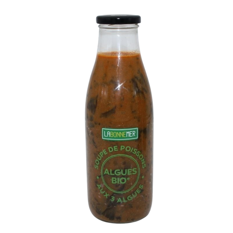 Soupe de poissons 3 algues BIO