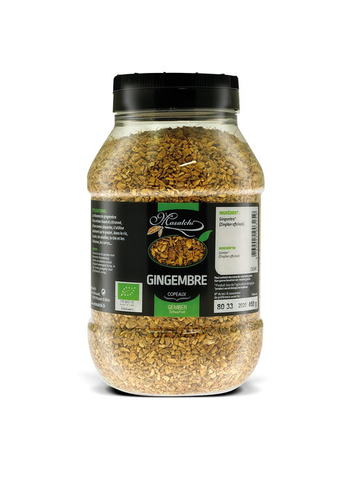 Gingembre concassé BIO 450gr