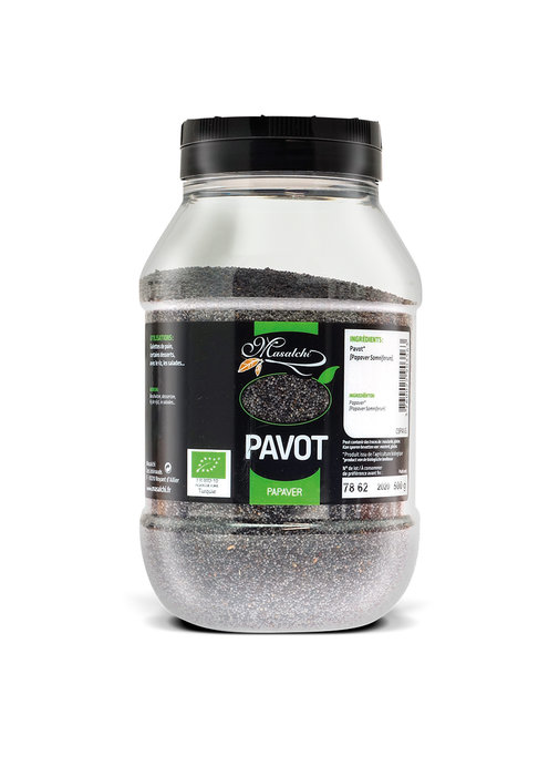 Graines de pavot BIO 500gr
