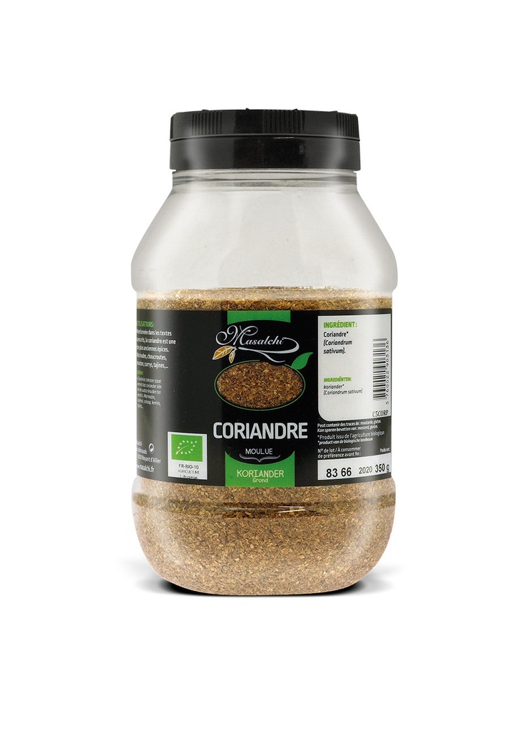Coriandre moulu BIO 350gr