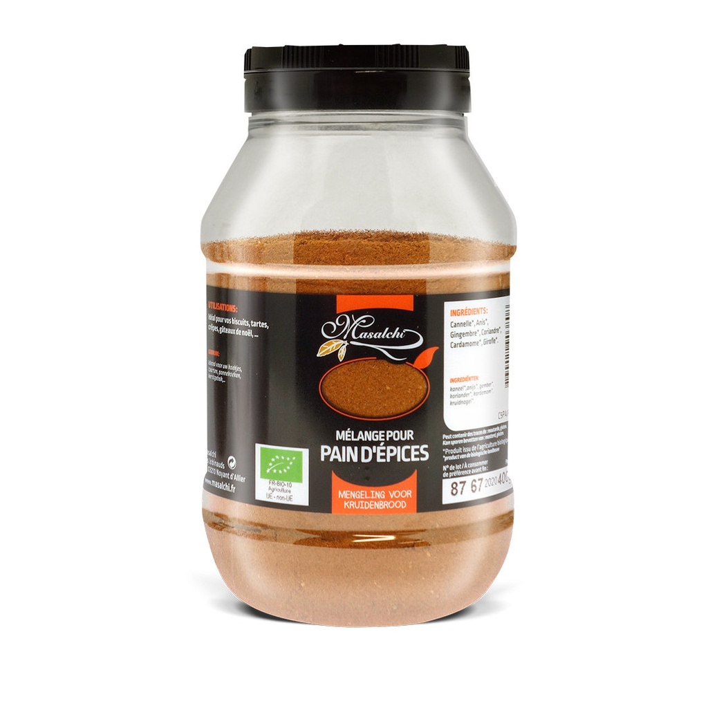Mélange pain d'épices BIO 400gr