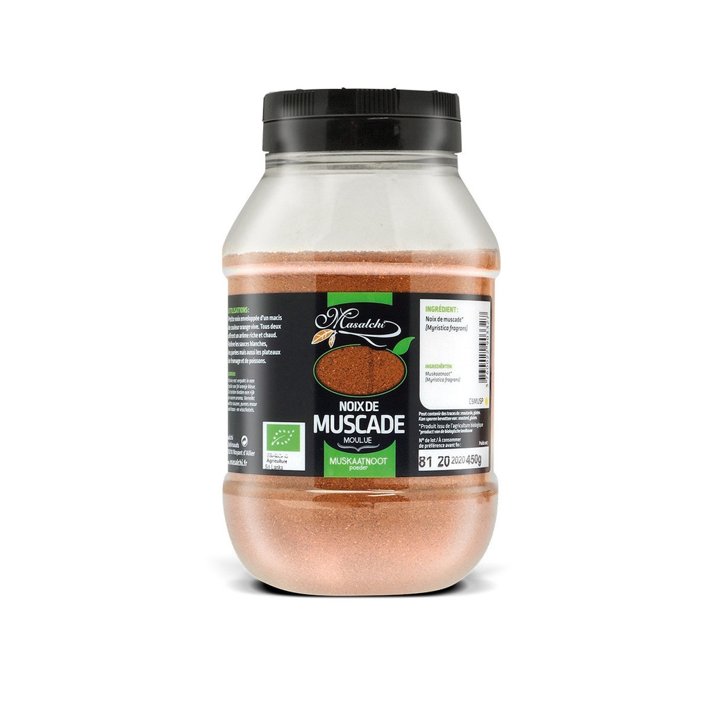 Muscade moulu BIO 450gr