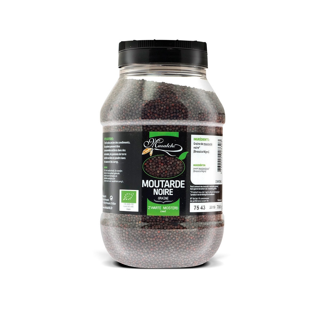 Moutarde noire graines BIO 700gr