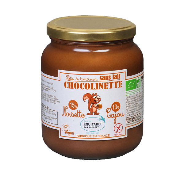 Chocolinette BIO 220gr