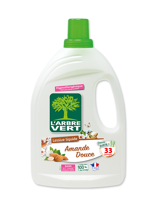 Lessive liquide amande douce 33 doses 1,5 L