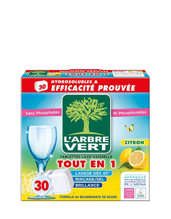 Tablettes hydrosolub. All in 1  citron 30 doses