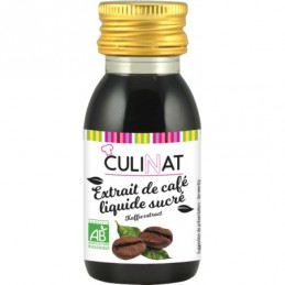 Extrait de café liquide sucré BIO 60 ml