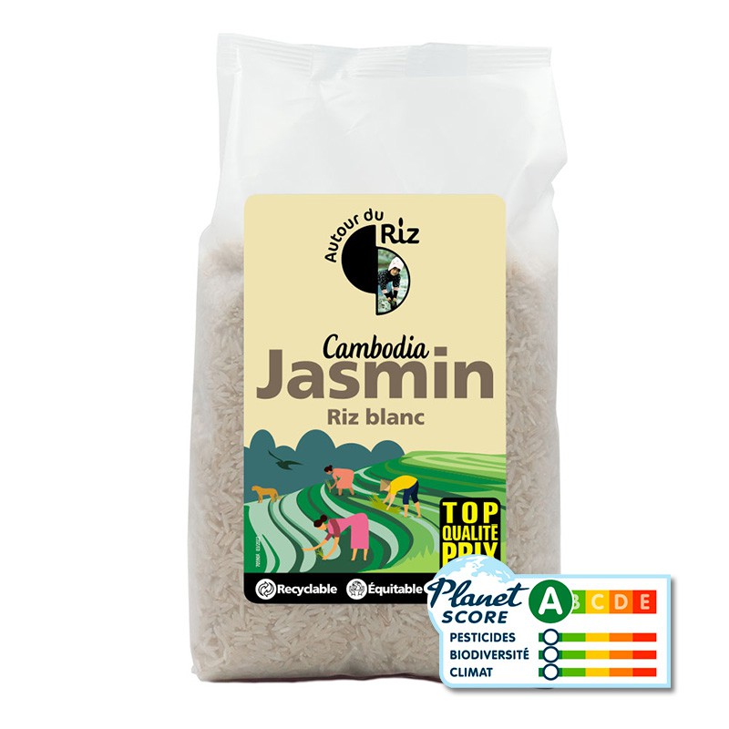 Riz Jasmin blanc - commerce équitable BIO 2 kg