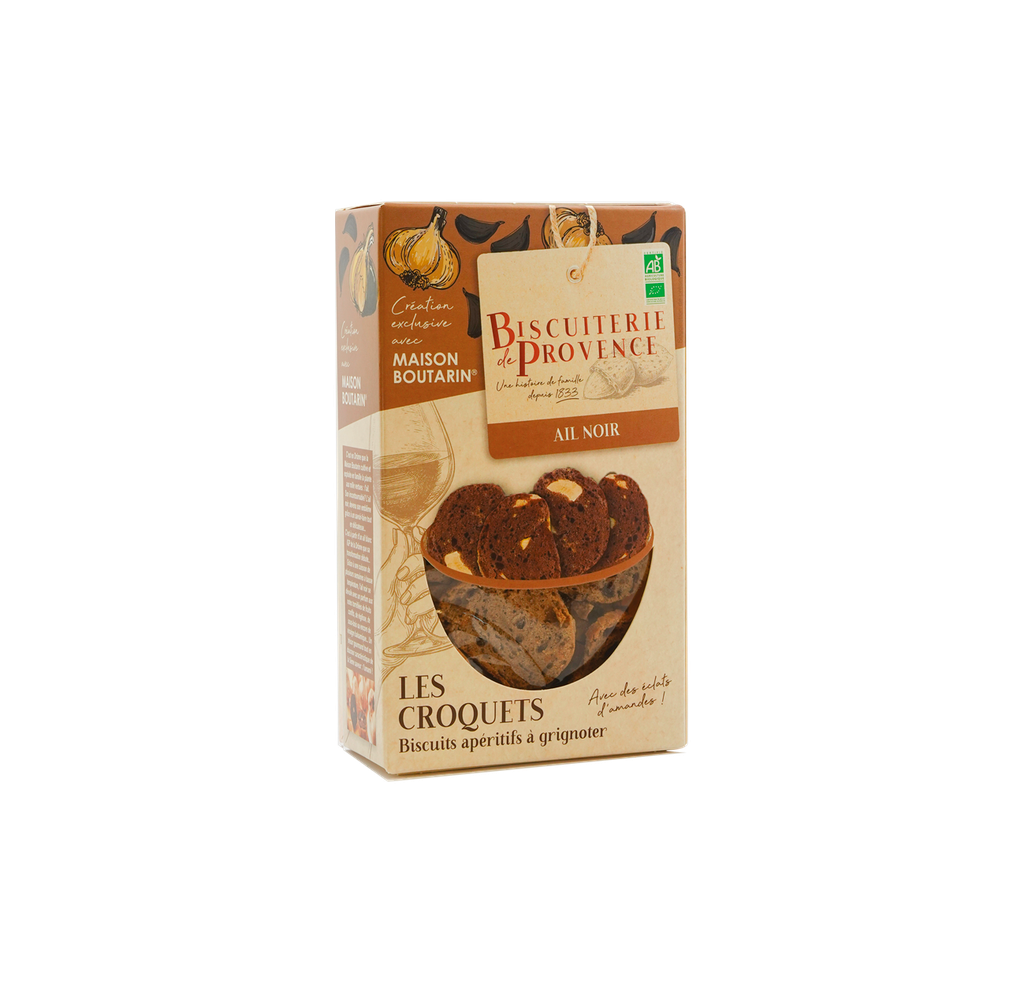 Croquets Ail noir BIO 90g   