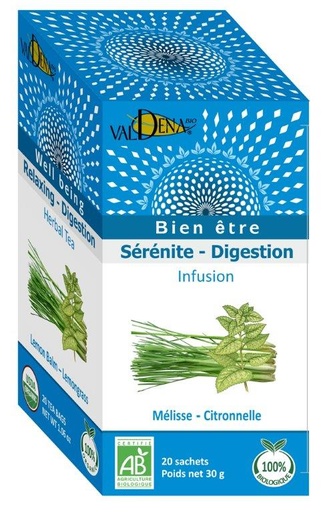 [11] Valdena BIO 12 x 20 infusion mélisse/citronnelle