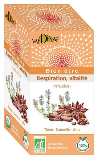 [5] Valdena BIO 12 x 20 infusion thym/cannelle/anis
