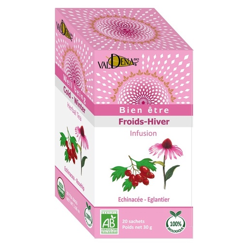[7] Valdena BIO 12 x 20 infusion echinacée/églantier