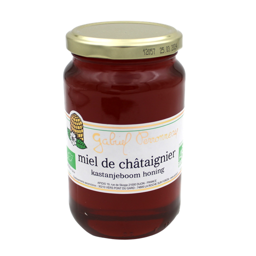 [7565023B] Miel Chataignier IT BIO 500 gr — Carton de 6 pces