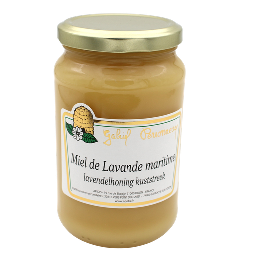 [7565027] Miel Lavande Maritime ES NON-BIO 500 gr — Carton de 6 pces