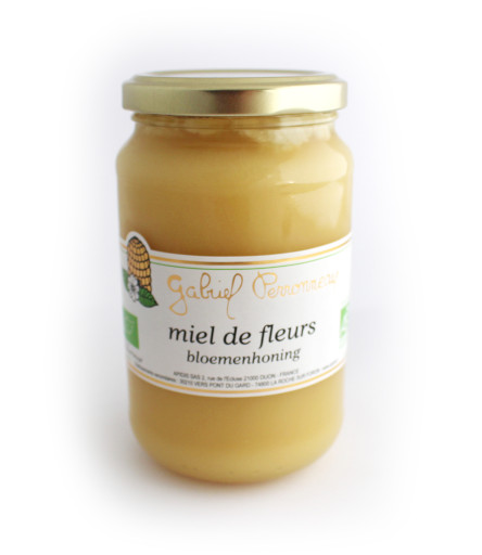 [7565045B] Miel de Fleurs crémeux Fr BIO 6 x 500 gr