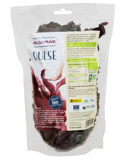 [ALG14050] Algue DULSE BIO 8  x 50 gr