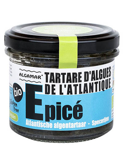 [ALG254] Tartare d'algues épicé BIO 12  x 100 gr