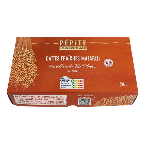 [AS000565] Dattes Iran - Mazafati BIO 16 x 500g