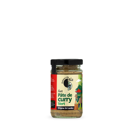 [AUT7500] Pâte de curry vert fort BIO 100 gr — Carton de 6 pces