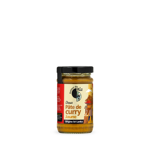 [AUT7502] Pâte de curry jaune doux BIO 6 x 100 gr