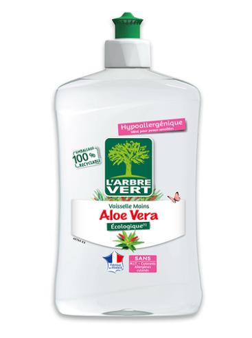 [AV30907C] Liquide vaisselle mains Aloe Vera 12 x 500ml