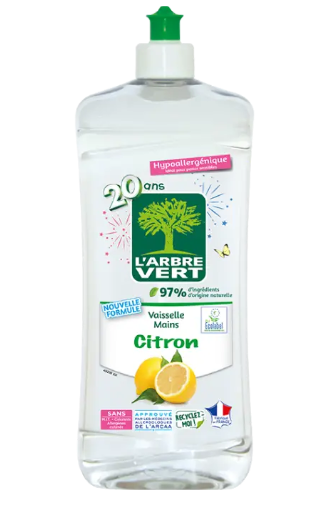 [AV28007] Liquide vaisselle mains Citron 8 x 750ml