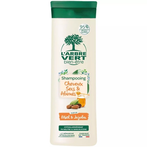 [AV28886] Shampooing NUTRITION (jojoba & miel) : cheveux secs & abîmés 6 x 250ml