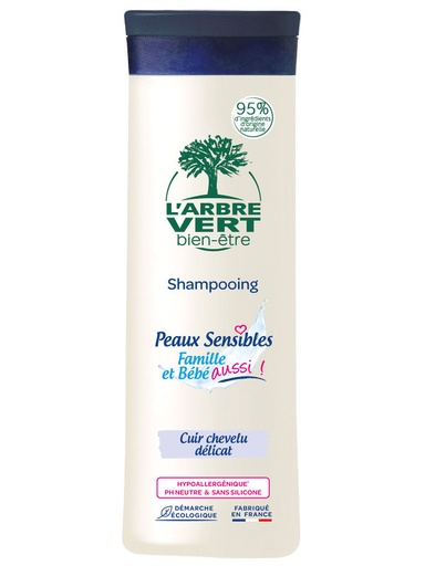 [AV28958] Shampoing PEAUX SENSIBLES : famille et bébé 6 x 250ml