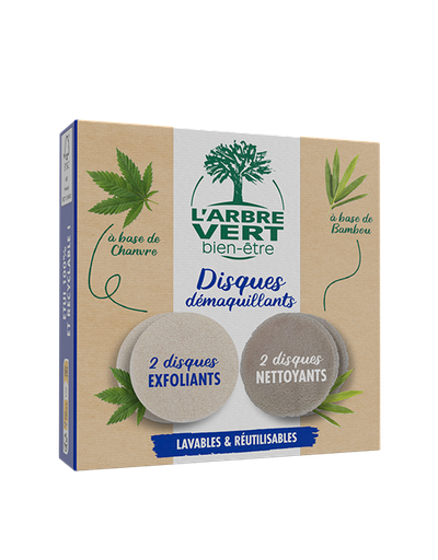 [AV30000] Disques démaquillants lavables et réutilisables 6 x 4 disques