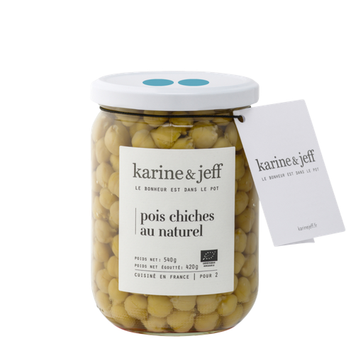 [BON2909006] Pois chiche au naturel BIO 6 x 540 gr