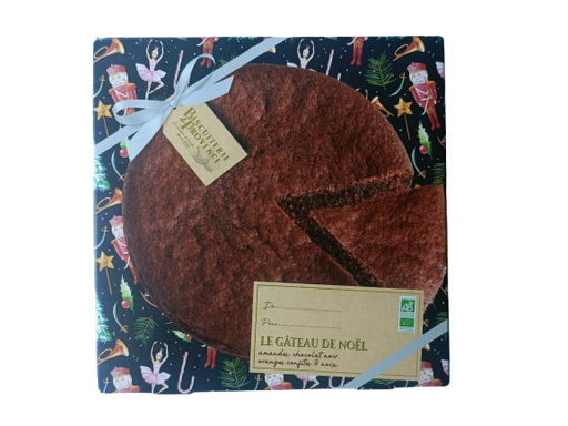 [BP1000] Gâteau BIO de Noël 10 x étui