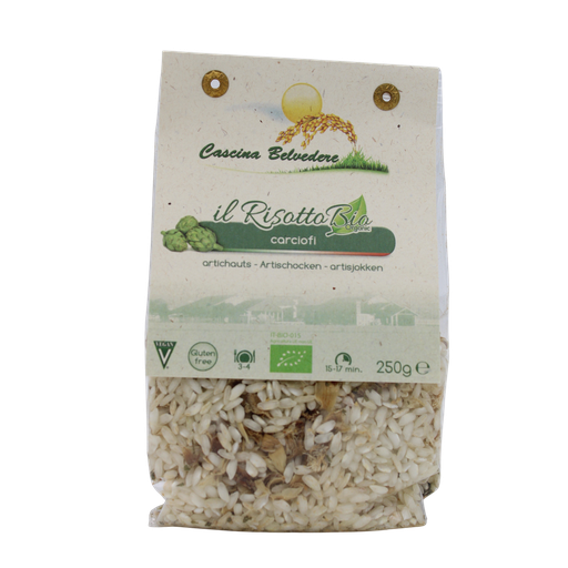 [CB1003] Risotto artichauts BIO 250 gr — Carton de 8 pces