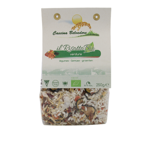 [CB1106] Risotto Légumes BIO 8 x 250 gr