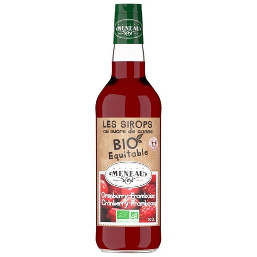 [CC1660026] Sirop canneberge-framboise BIO 6 x 50 cl