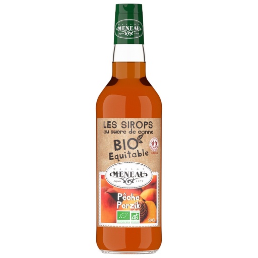 [CC1660027] Sirop de pêche BIO 6 x 50 cl