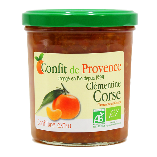 [CDP4634] Confiture Extra - Clémentine de Corse BIO 370gr — Carton de 6 pces